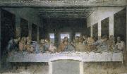 LEONARDO da Vinci The Last Supper oil on canvas